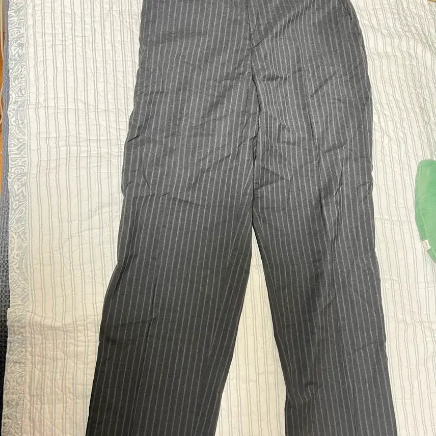 [BUNJANG] MFPEN Studio Trouser Gray Pinstripe / [m] 엠에프펜 스튜디오 트라우저 그레이 핀스트라이프