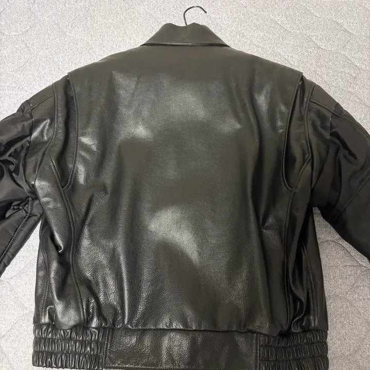 [BUNJANG] Alexander McQueen Leather Bomber Jacket / [50] 알렉산더맥퀸 레더 봄버 자켓 새상품