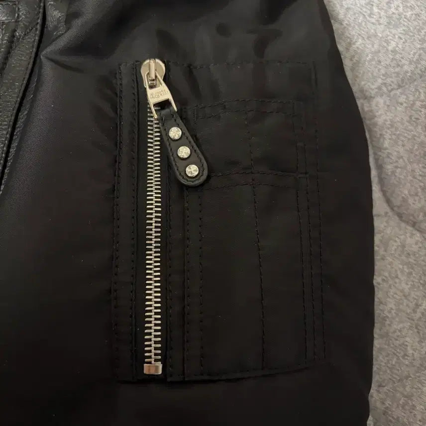 [BUNJANG] Alexander McQueen Leather Bomber Jacket / [50] 알렉산더맥퀸 레더 봄버 자켓 새상품