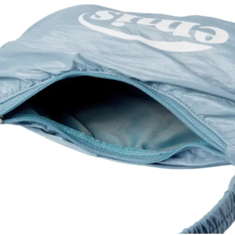 [BUNJANG] EMIS Glossy Hobo Bag Sky Blue / EMIS 이미스 글로시 호보백 스카이 블루