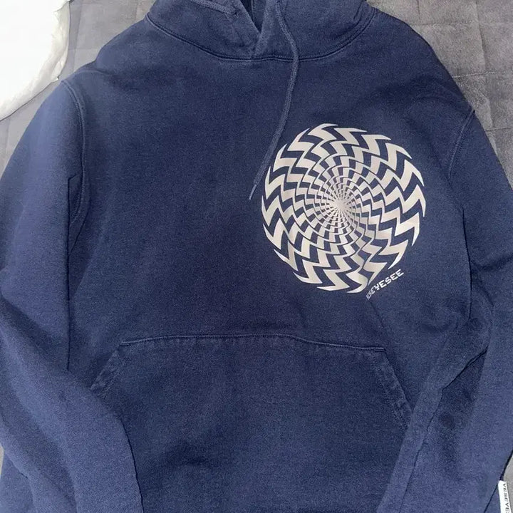 [SOLD OUT] 예스아이씨 후드티 네이비