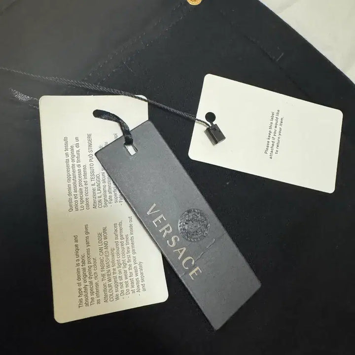 [BUNJANG] Versace Black Jeans (Size 31) / [새상품]베르사체 블랙진 청바지 31사이즈