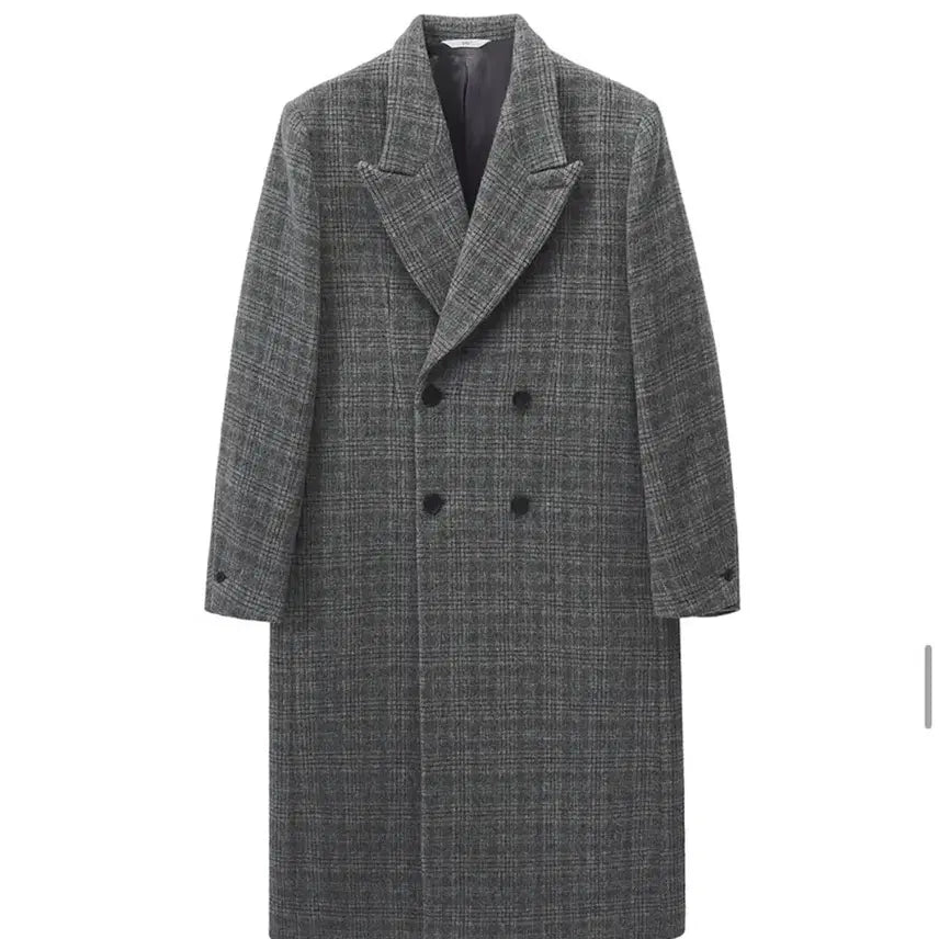 [BUNJANG] Stu Check Classic Coat and Scarf Set L / [새상품급] stu 에스티유 체크 클래식 코트 목도리 세트 L