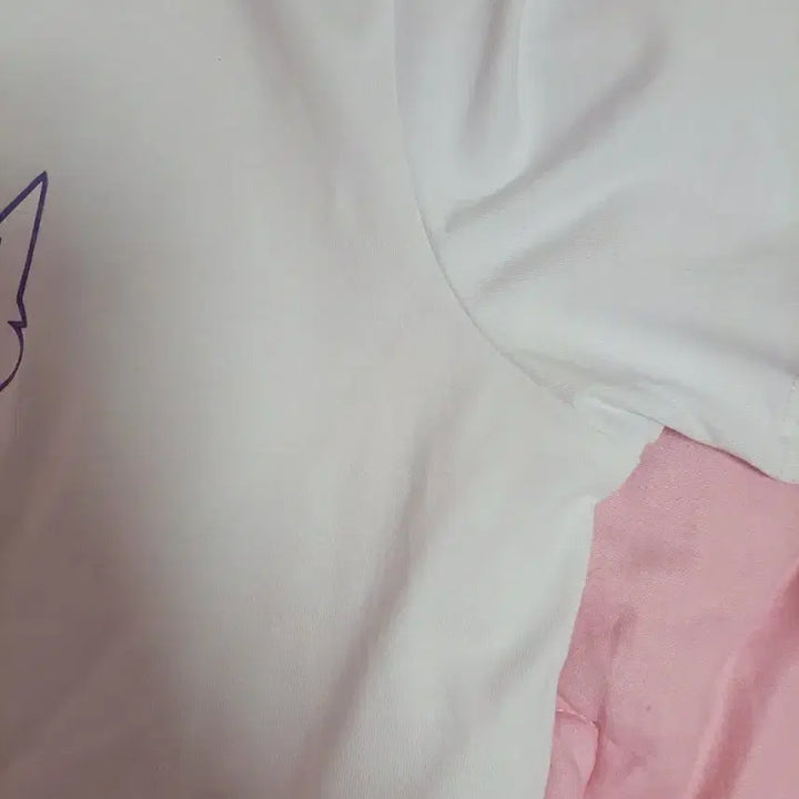 [BUNJANG] MSGM Violet Logo Short Sleeve T-shirt / 정품)급처잠깐1번입음!MSGM 바이올렛로고 반팔티셔츠 꼼데가르송st