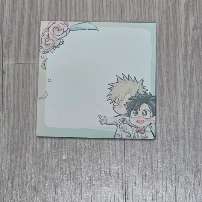[BUNJANG] My Hero Academia Wedding Cafe Lucky Draw Memo Pad / 히로아카 나히아 캇데쿠 바쿠고 미도리야 떡메모지 웨딩카페 럭드 비공굿