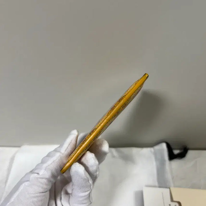 [BUNJANG] Goyard Saint-Sulpice Cardholder Yellow / 고야드 생쉴피스 카드지갑 옐로우