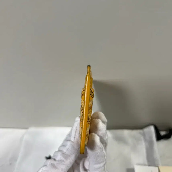 [BUNJANG] Goyard Saint-Sulpice Cardholder Yellow / 고야드 생쉴피스 카드지갑 옐로우