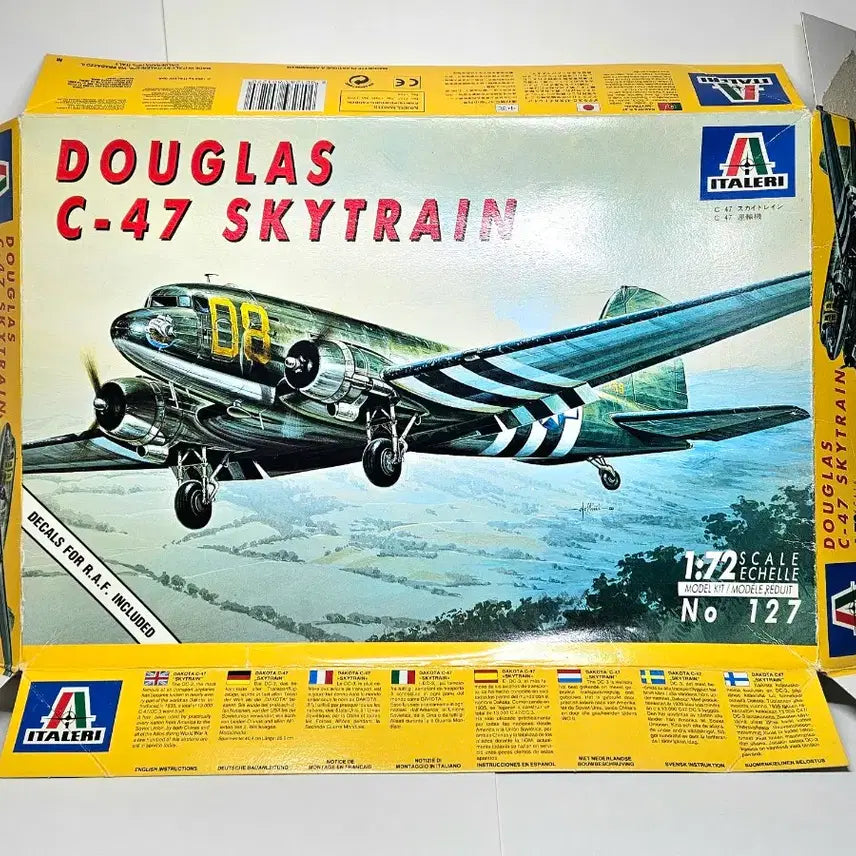 [BUNJANG] Italeri Douglas C-47 Skytrain 1/72 Scale Model / 158 [이탈레리] 1/72 C-47 스카이트레인