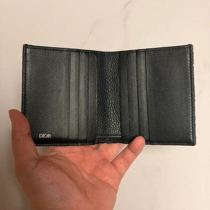 [BUNJANG] Dior Oblique Jacquard Wallet / 디올 오블리크 자카드 반지갑