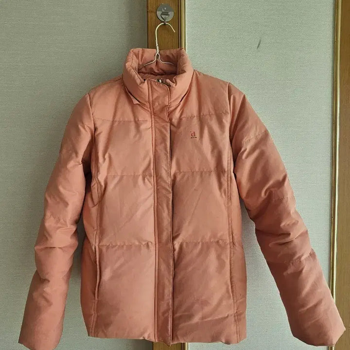 [BUNJANG] D.DAY Apricot Padded Jacket (Size 90) / D.DAY 살구색 패딩 90