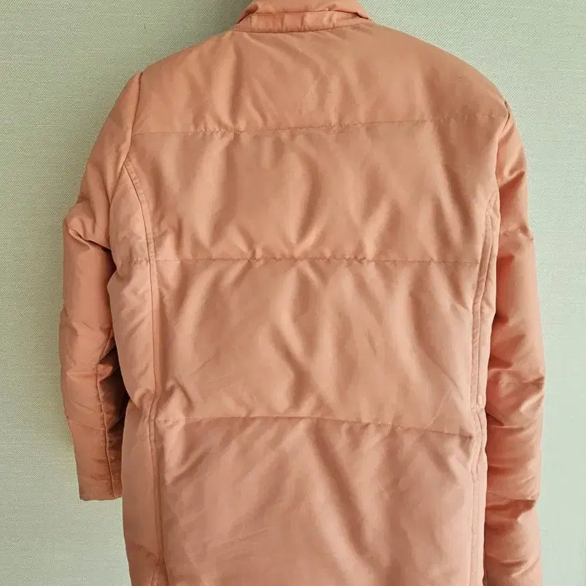 [BUNJANG] D.DAY Apricot Padded Jacket (Size 90) / D.DAY 살구색 패딩 90