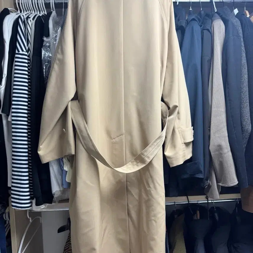 [BUNJANG] Auralee Wool Max Canvas Soutien Collar Coat (Trench Coat) - Size 5 / 오라리 울 맥스 캔버스 수티엥 카라 코트(트렌치코트) 5사이즈