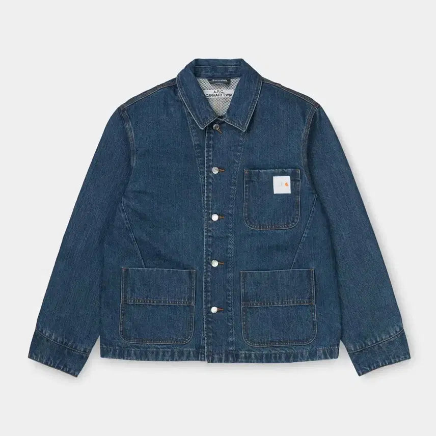 [BUNJANG] Carhartt WIP x A.P.C Denim Jacket / (중고 2XL) Carhartt wip X A.P.C 토크 데님 자켓