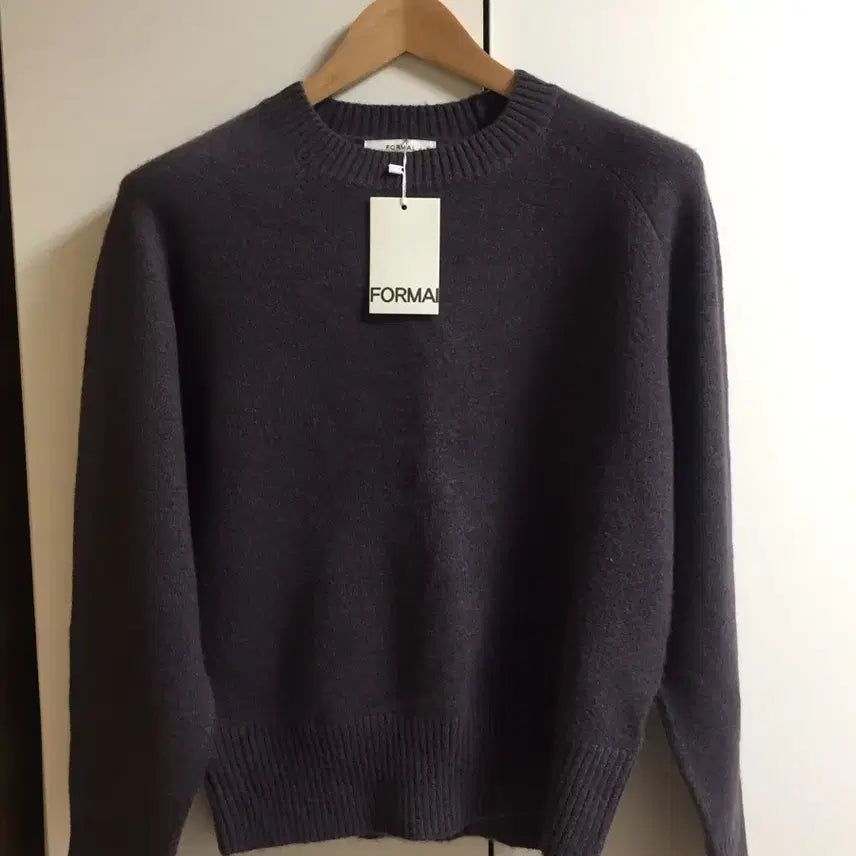 [BUNJANG] Dark Purple Knit Sweater / 다크퍼플 니트(새옷)