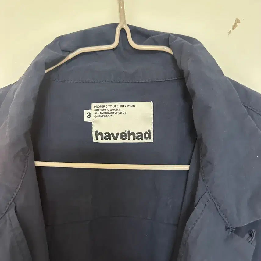 [SOLD OUT] havehad 네이비 반팔 셔츠(수정)
