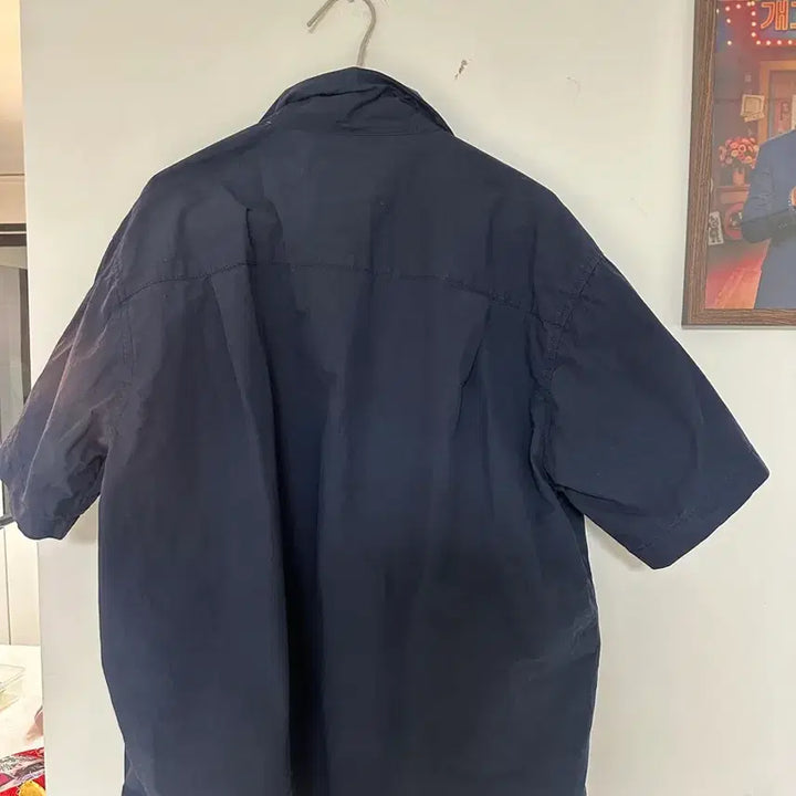 [SOLD OUT] havehad 네이비 반팔 셔츠(수정)