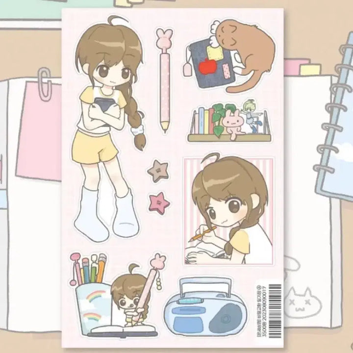 [BUNJANG] Various Sticker Bundle / 스티커처분 ) 포랑 은새상점 나나스무드 스티커 띵