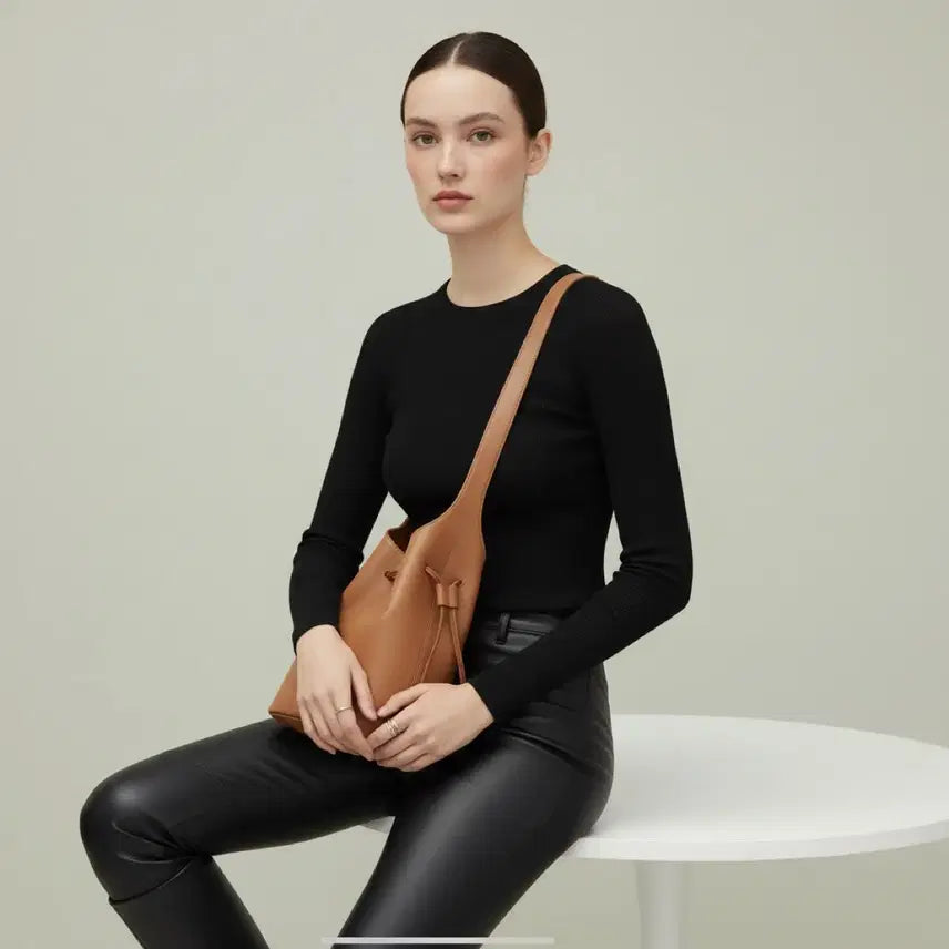 [BUNJANG] ROH Merlin Hobo Bag Ivory / [새상품] ROH 로서울 멀린 호보백 진한 아이보리