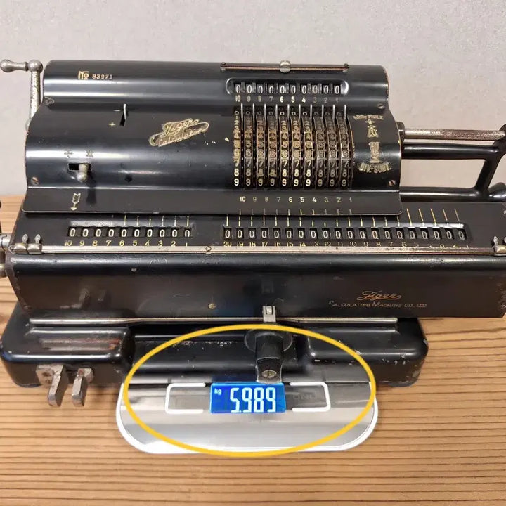 [BUNJANG] Tiger Calculating Machine Co. 1940s Manual Calculator / 1940년대 수동식 계산기