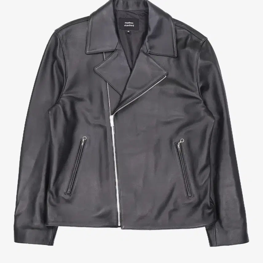 [BUNJANG] Musinsa Standard Leather Jacket / 무신사 스탠다드 양가죽 라이더 자켓