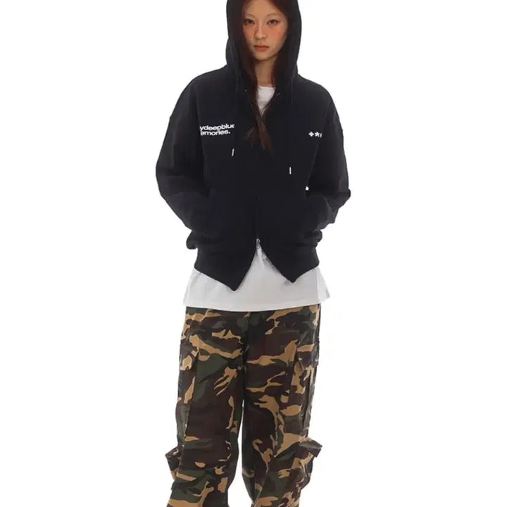 [SOLD OUT] 마이딥블루메모리즈 후드집업