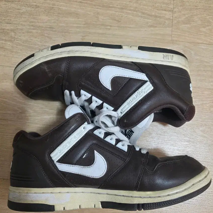 [BUNJANG] Nike SB Air Force 2 Low x Supreme Baroque Brown / [265] 나이키 SB 에어 포스 2 로우 x 슈프림 바로크 브라운