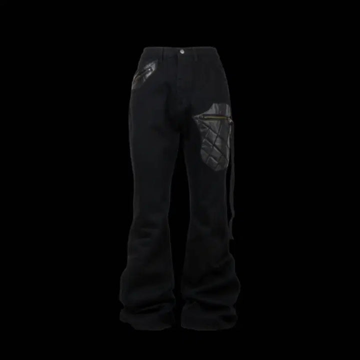 [BUNJANG] Emosstance Club Leather Patch / [새상품] (2) 에모스탠스클럽 레더 패치 플레어진