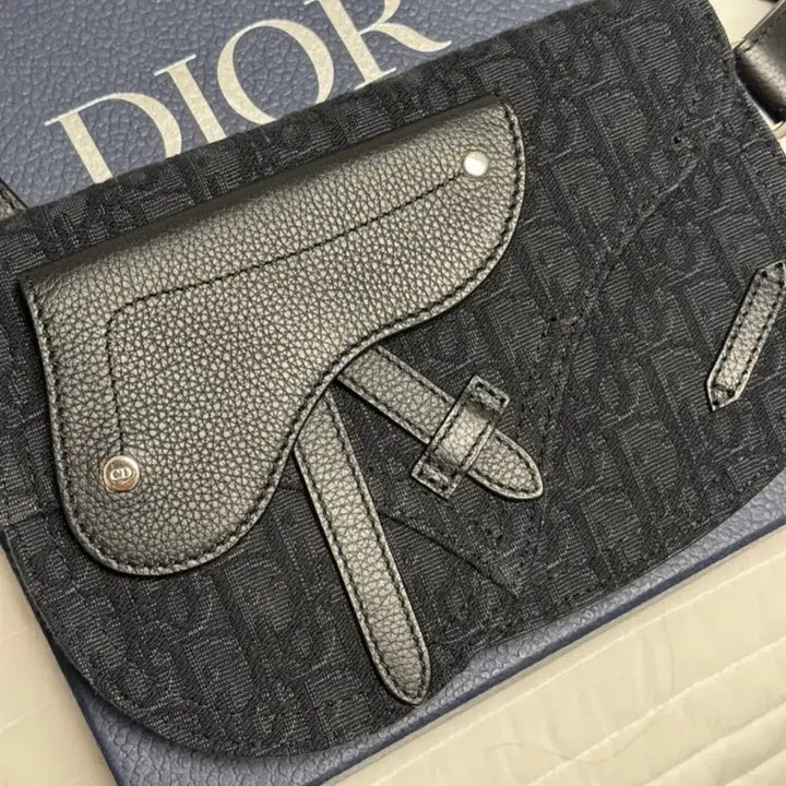 [BUNJANG] Dior Oblique Men Saddle Pouch / 디올 새들 파우치 오블리크 맨 (거의 새상품 풀구성)