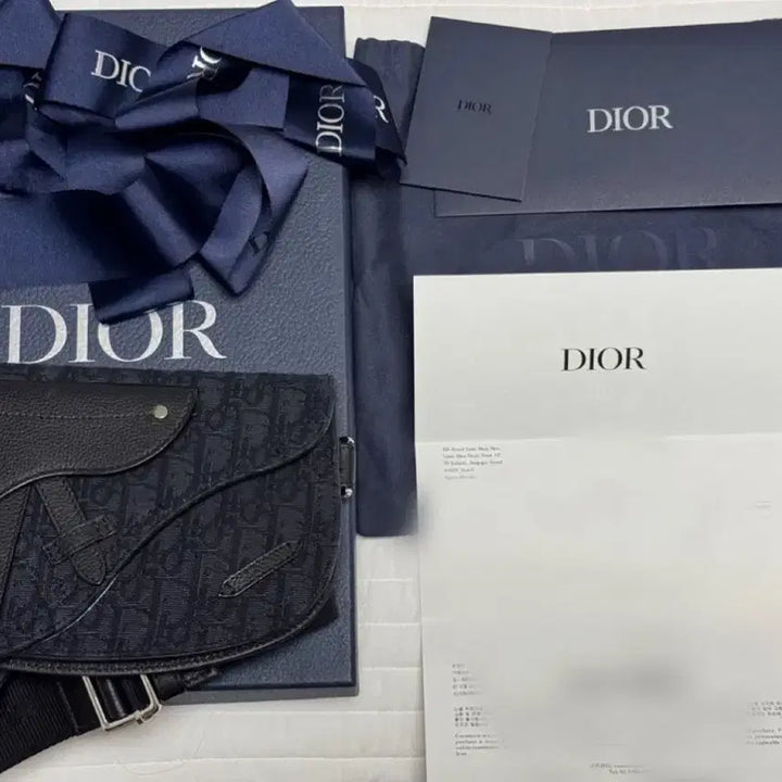 [BUNJANG] Dior Oblique Men Saddle Pouch / 디올 새들 파우치 오블리크 맨 (거의 새상품 풀구성)