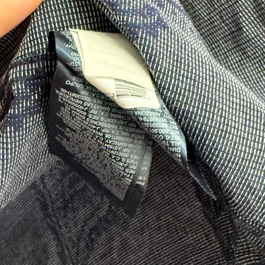 [BUNJANG] Tommy Hilfiger Paisley Shirt S / 타미힐피거 네이비 페이즐리 new york fit 셔츠s