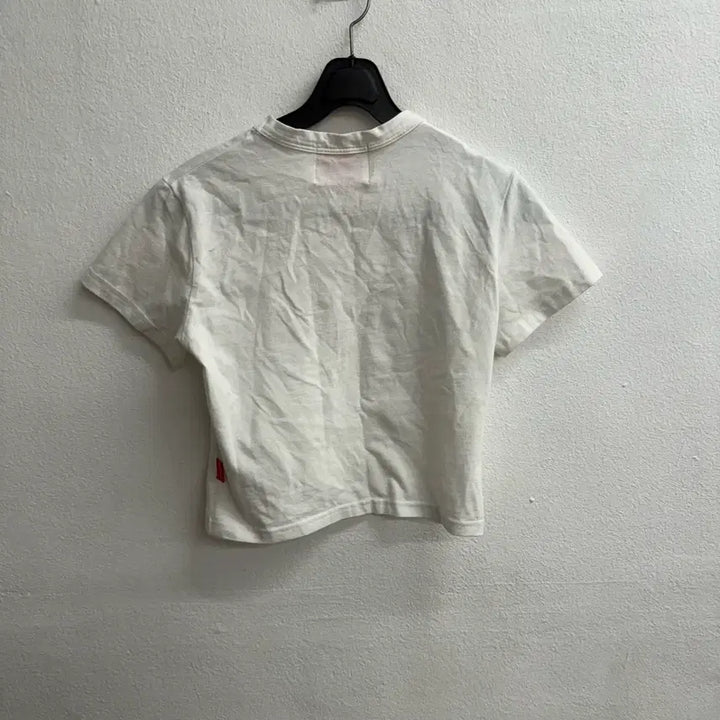 [BUNJANG] 939 Archive Bold Crop White T-shirt / 939 아카이브볼드 크롭 화이트 반팔티 os
