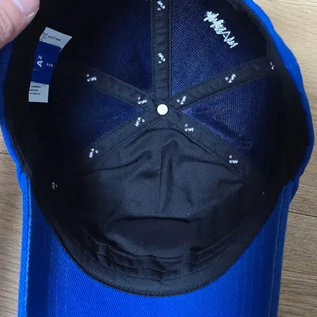 [BUNJANG] Ader Error Twin Hearts Logo Cap Blue A2 / 아더에러 트윈 하츠 로고 캡 블루 A2