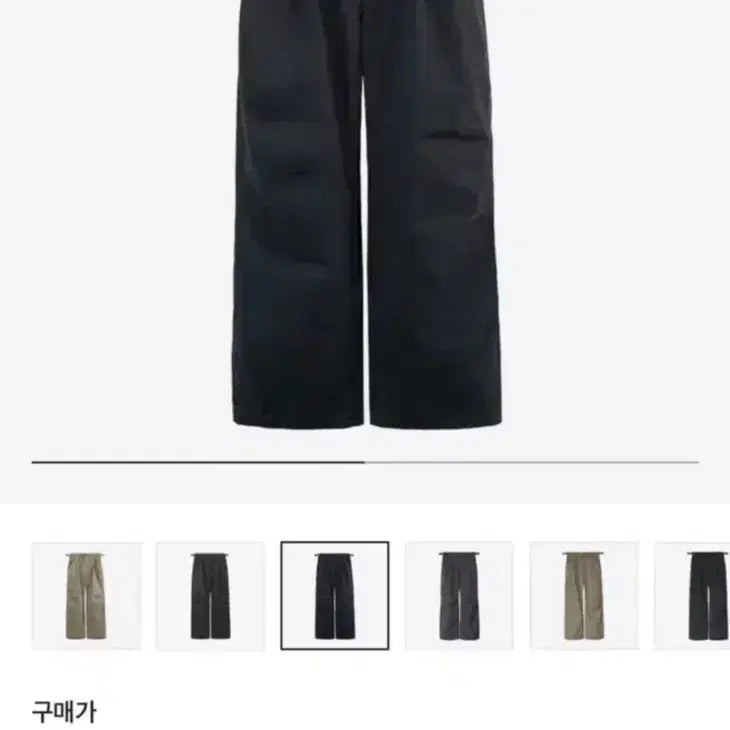 [SOLD OUT] (1)폴리테루 3다트치노팬츠 다크차콜네이비