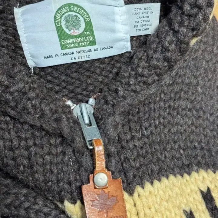 [BUNJANG] Canadian Sweater Cowichan / 순록 캐나디안 스웨터 코위찬 팝니다