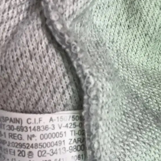 [BUNJANG] Zara Trafaluc Wool Cardigan Gray / 자라 트라팔룩 울 가디건 그레이 퍼프 소매