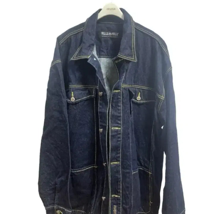 [BUNJANG] Pelle Pelle Vintage Denim Jacket / 펠레펠레 빈티지 데님 청자켓