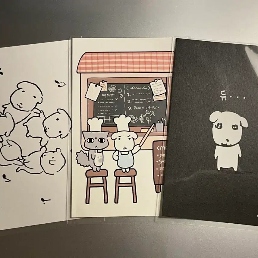[SOLD OUT] (일괄) 가나디 엽서 3종 판매합니다!