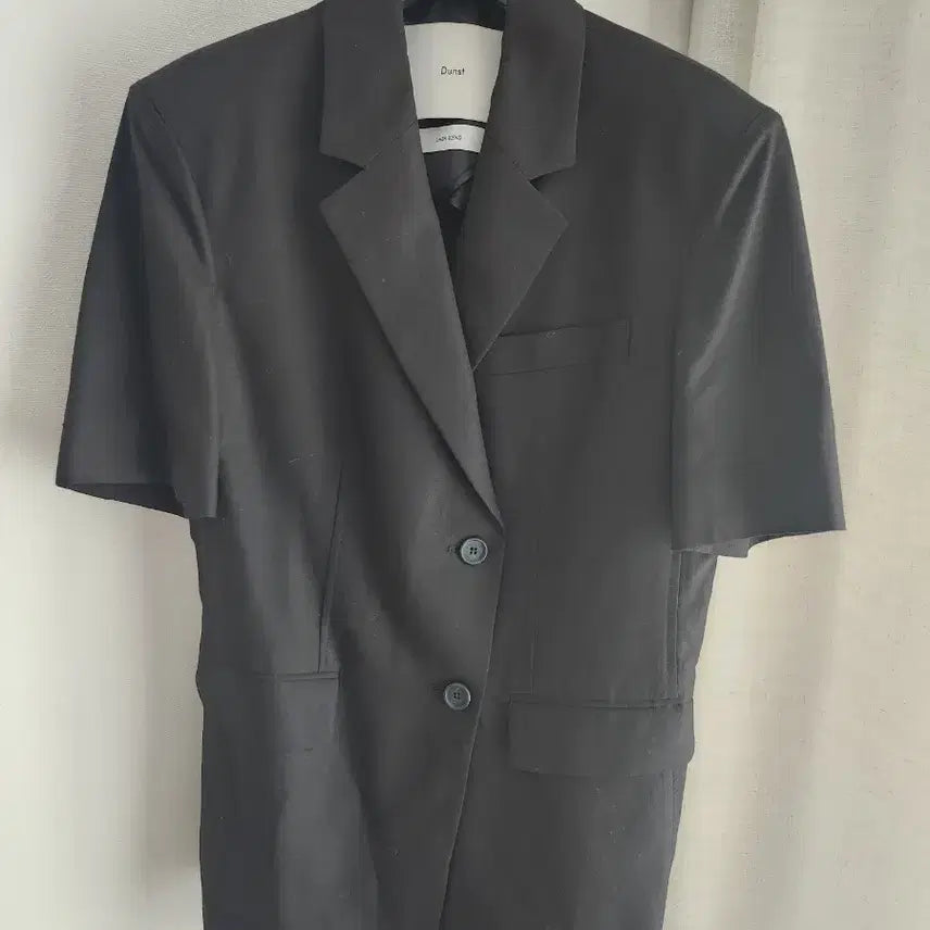 [BUNJANG] Dunst Belted Half Sleeve Linen Jacket / Dunst 던스트 벨티드 하프 슬리브 린넨 자켓 S(새상품)