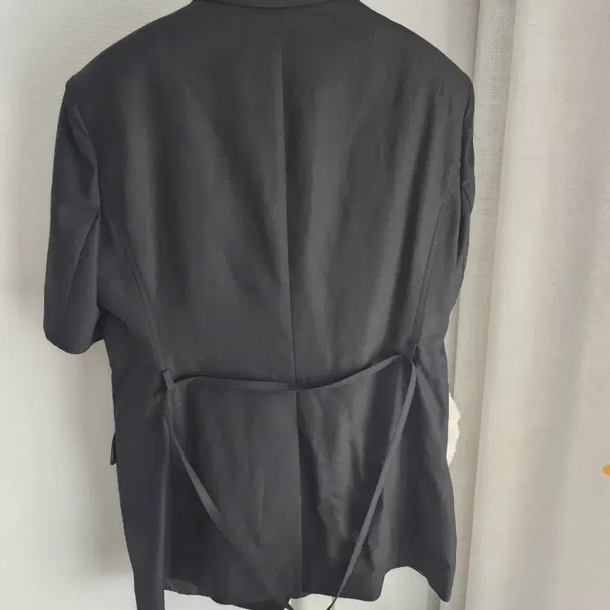 [BUNJANG] Dunst Belted Half Sleeve Linen Jacket / Dunst 던스트 벨티드 하프 슬리브 린넨 자켓 S(새상품)