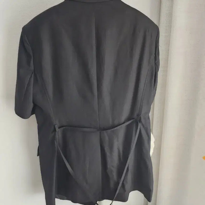 [BUNJANG] Dunst Belted Half Sleeve Linen Jacket / Dunst 던스트 벨티드 하프 슬리브 린넨 자켓 S(새상품)