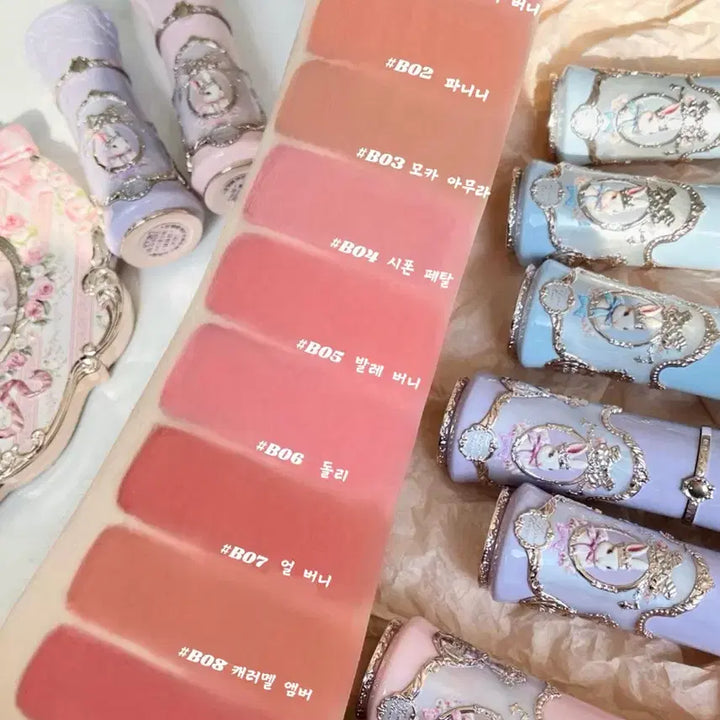 [BUNJANG] FlowerKnows Bunny Garden Cloud Lip Cream / (립브러쉬 증정)플라워노스 flowerknows 버니가든 클라우드 립그림