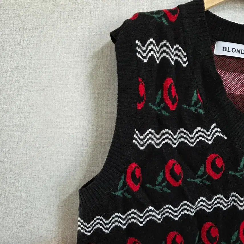 [BUNJANG] V-neck Knit Vest / 여성 브이넥 니트 조끼 베스트 F