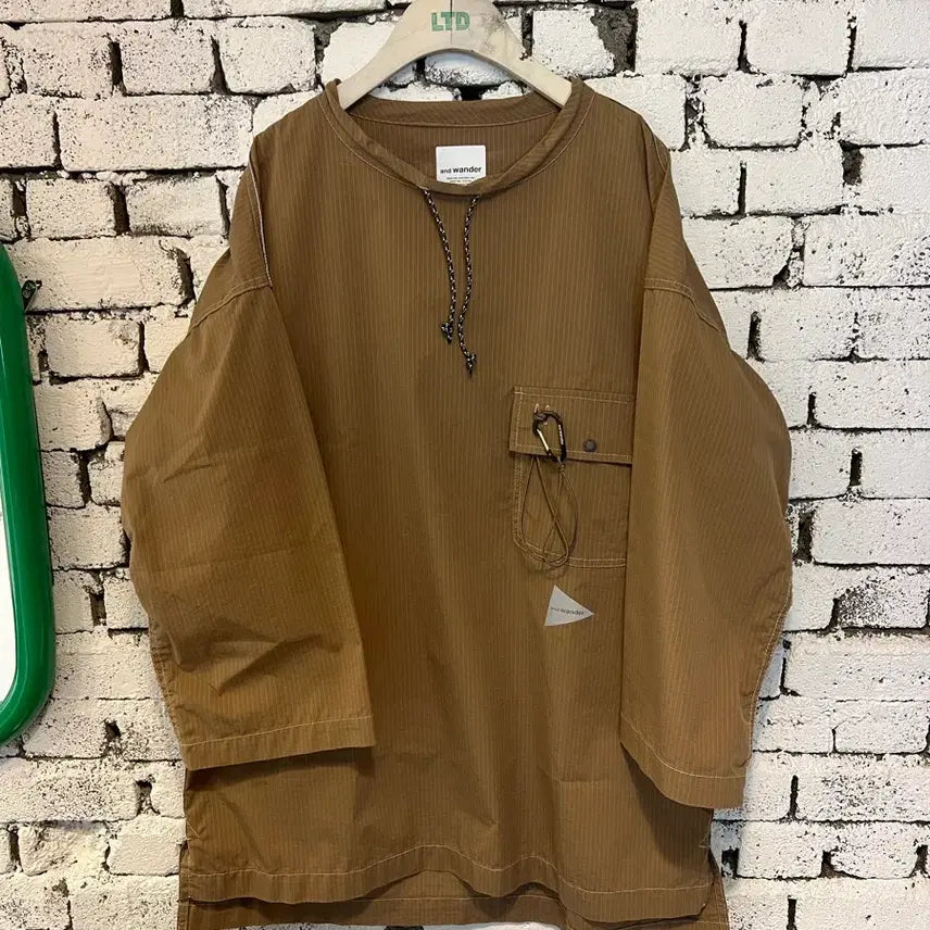 [BUNJANG] And Wander Dry Ripstop Long Pullover / And wander 앤드원더 dry ripstop long fullove