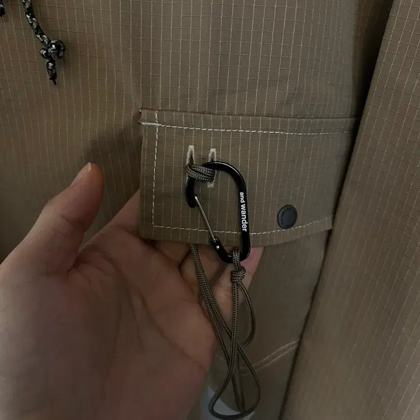 [BUNJANG] And Wander Dry Ripstop Long Pullover / And wander 앤드원더 dry ripstop long fullove