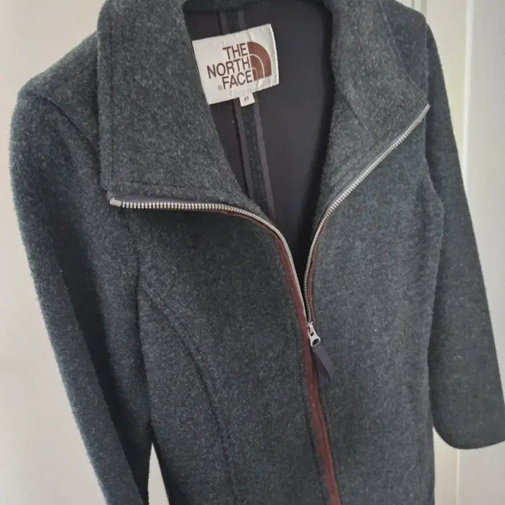 [BUNJANG] Women's Fleece Long Zip-Up Jacket / 노스페이스 여성 플리스 롱 집업 모직 자켓 85 아우터