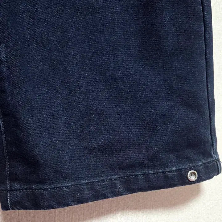 [SOLD OUT] 발열기모 와이드 데님 팬츠(진청)