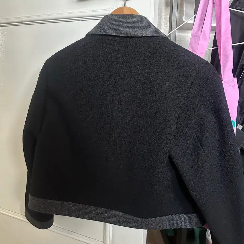 [BUNJANG] Groovy Chaejungwon Cropped Tweed Jacket / 그로브 차정원 크롭 트위드 자켓