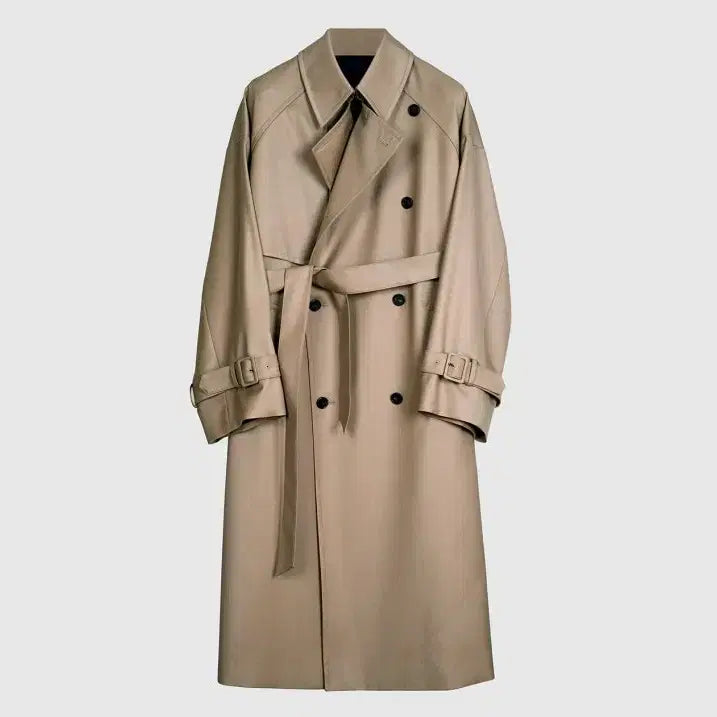 [BUNJANG] 21 F/W Morpheus Trench Coat Beige (Size 46) / 포커페이스 21 F/W 모피어스  트렌치 코트 46사이즈 베이지