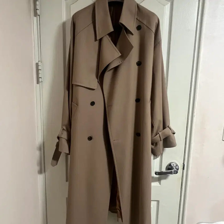 [BUNJANG] 21 F/W Morpheus Trench Coat Beige (Size 46) / 포커페이스 21 F/W 모피어스  트렌치 코트 46사이즈 베이지
