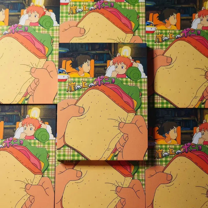 [BUNJANG] Ponyo Memo Pad / 포뇨 떡메모지/떡메